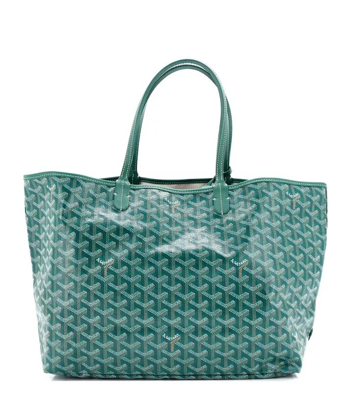 

Сумка-тоут PM Saint Louis из покрытого холста Pre-Owned Goyard, зеленый