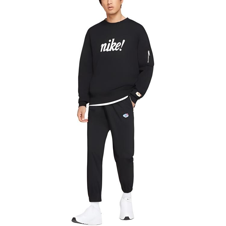 Спортивные повседневные брюки мужские черные Nike, черный — фото 3