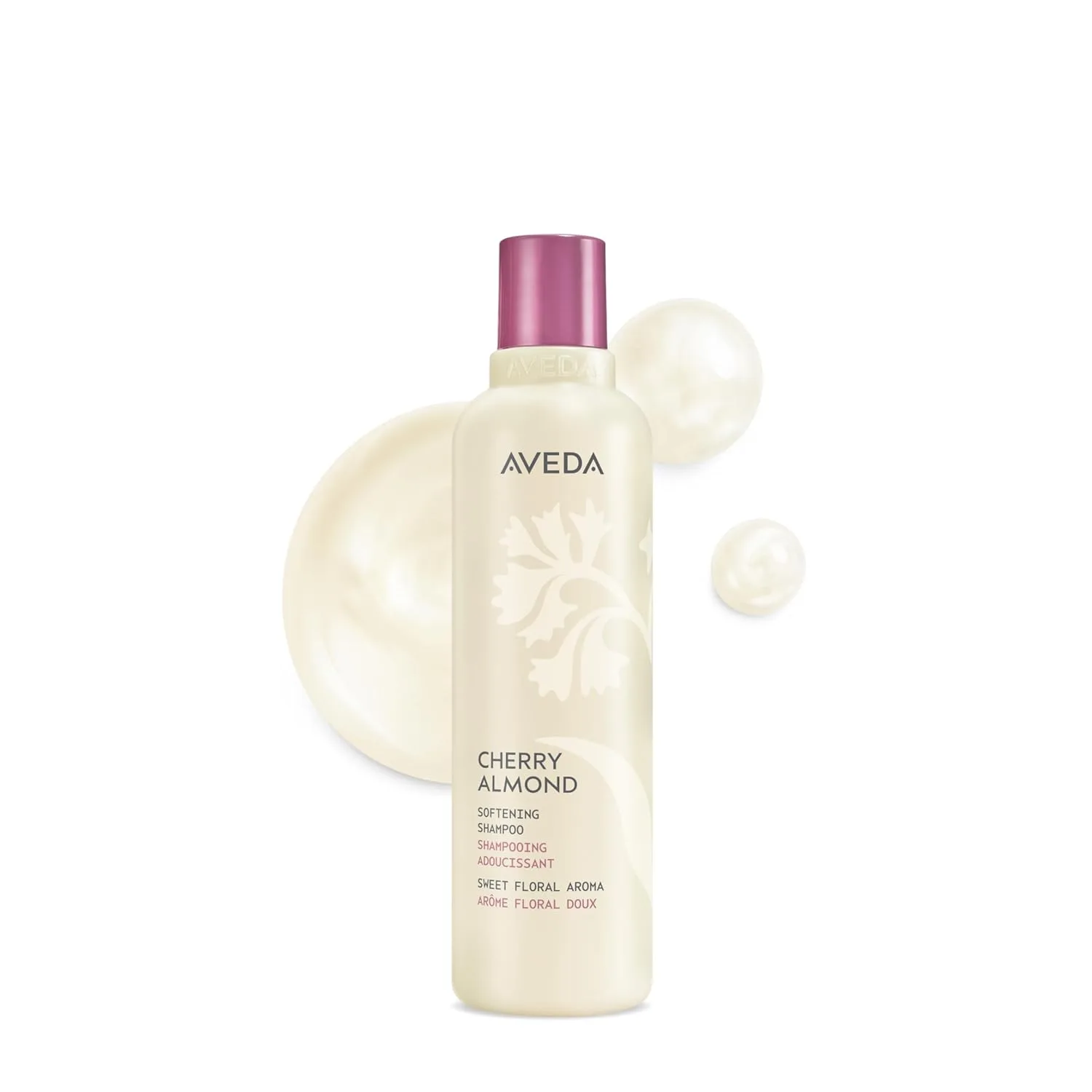 Шампунь для смягчения волос Aveda Cherry Almond, придает мягкость и блеск, для нормальных и сухих волос, 97% натуральных ингредиентов, без силиконов, аромат вишни и миндаля с нотками тонки, апельсина и иланг-иланга, orange