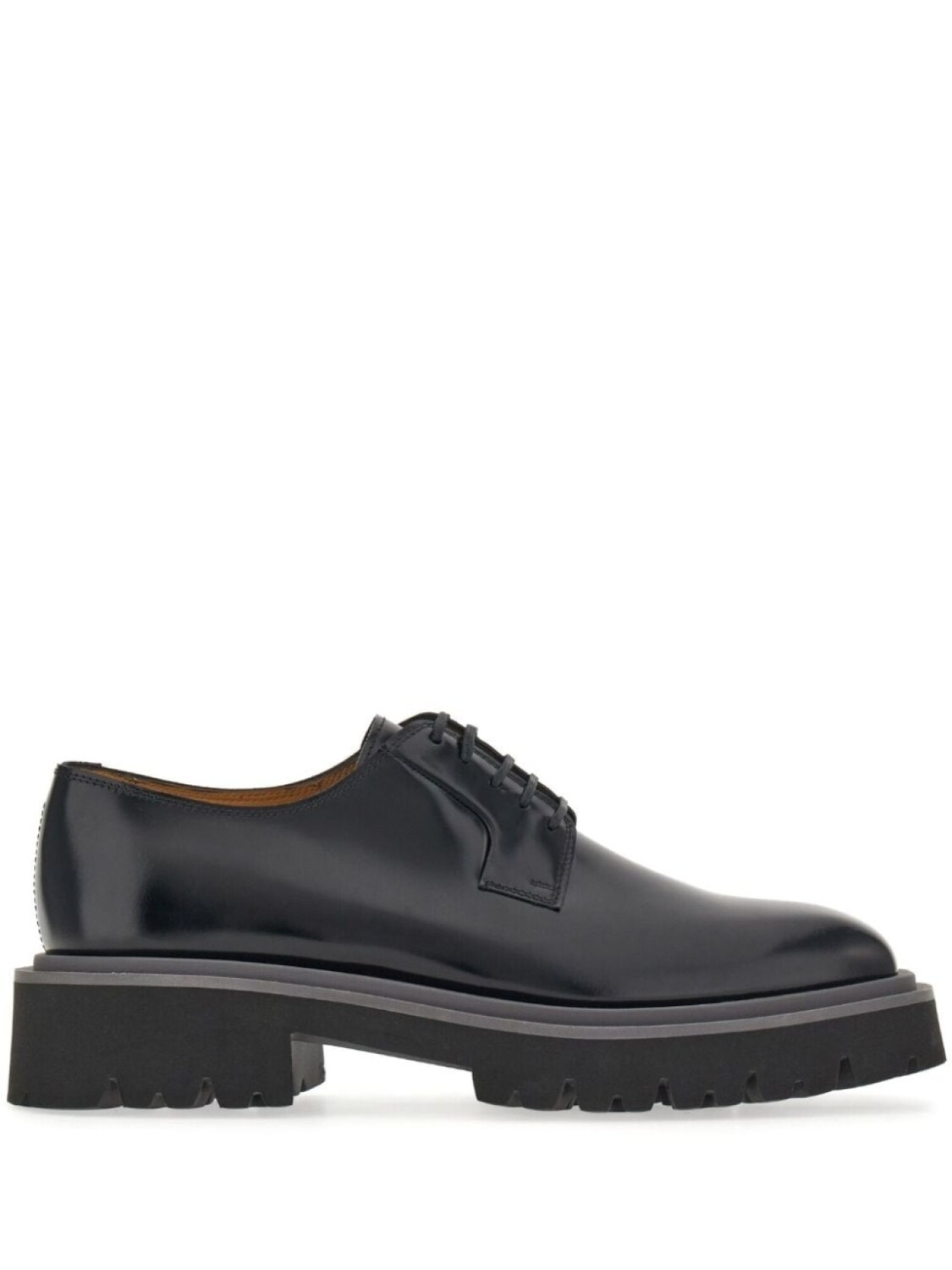 

Ferragamo дерби на шнуровке, черный