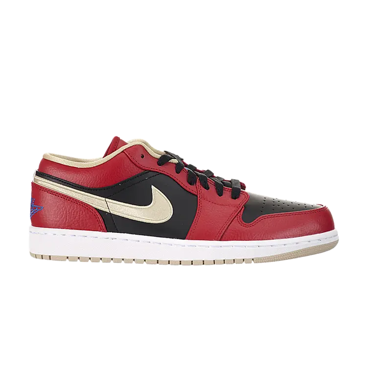 

Кроссовки Air Jordan 1 Retro Low 'Gym Red Gold', красный