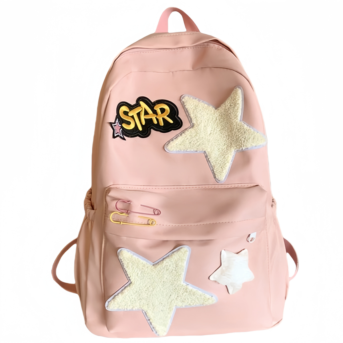 

BALANG Нейлоновый рюкзак унисекс синий/желтый/розовый, Pink, Charm Not Included