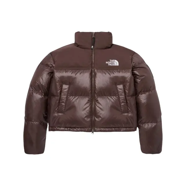 

Куртка (WMNS) The North Face White Label Novelty Nuptse Down Jacket Asia Sizing 'Cocoa Brown', коричневый