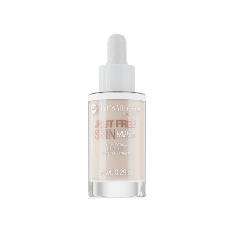 

Жидкий консилер Just Free Skin Light 02 Fresh HYPOAllergenic, 9 g