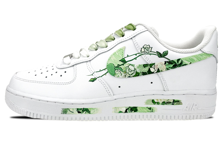 

Кроссовки Nike Air Force 1 Skateboard Shoes Men Low-Top White/Green