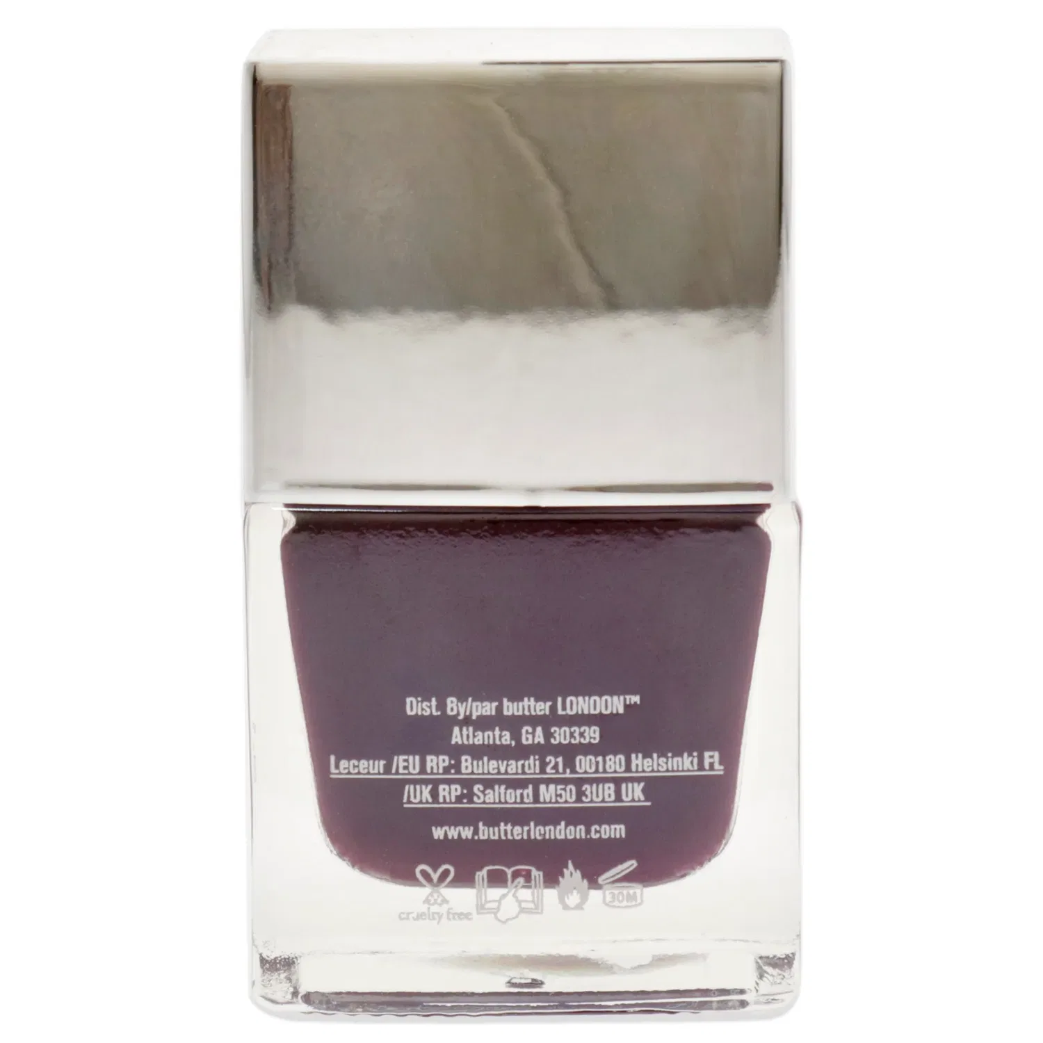 Лак для ногтей Patent Shine 10X - Afters от Butter London для женщин - 0.2, красный — фото 2