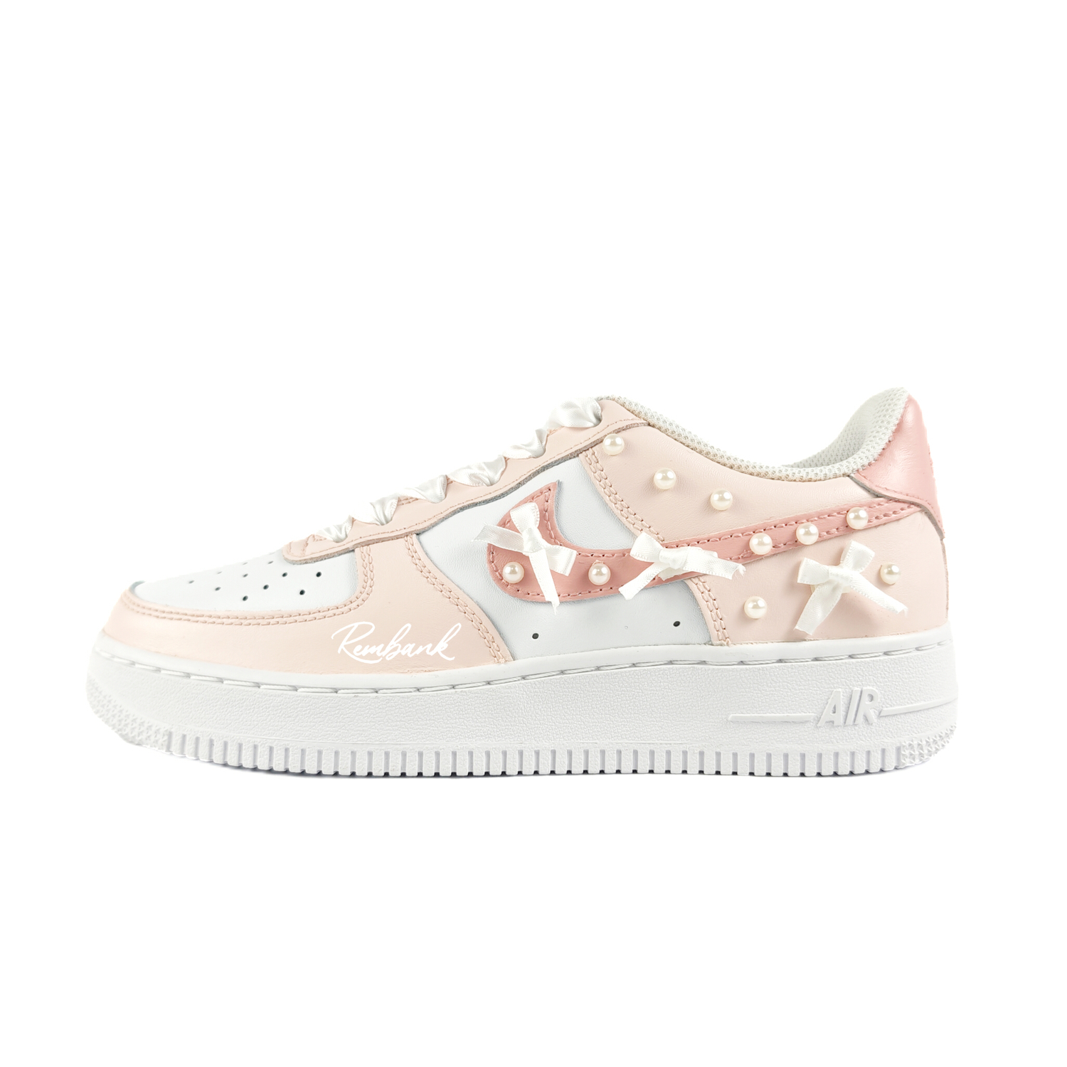 

Детские скейтерские кроссовки Air Force 1 для школьников Nike, белый