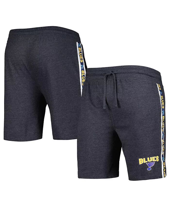 

Мужские темно-серые шорты St. Louis Blues Team Stripe Concepts Sport