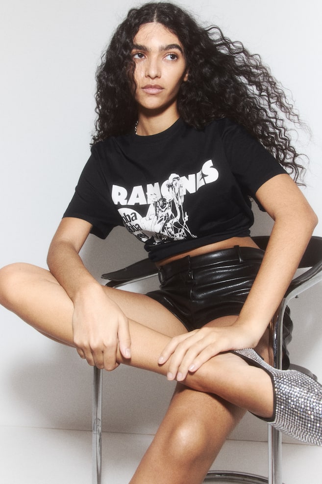 

Футболка с принтом H&M, мультиколор