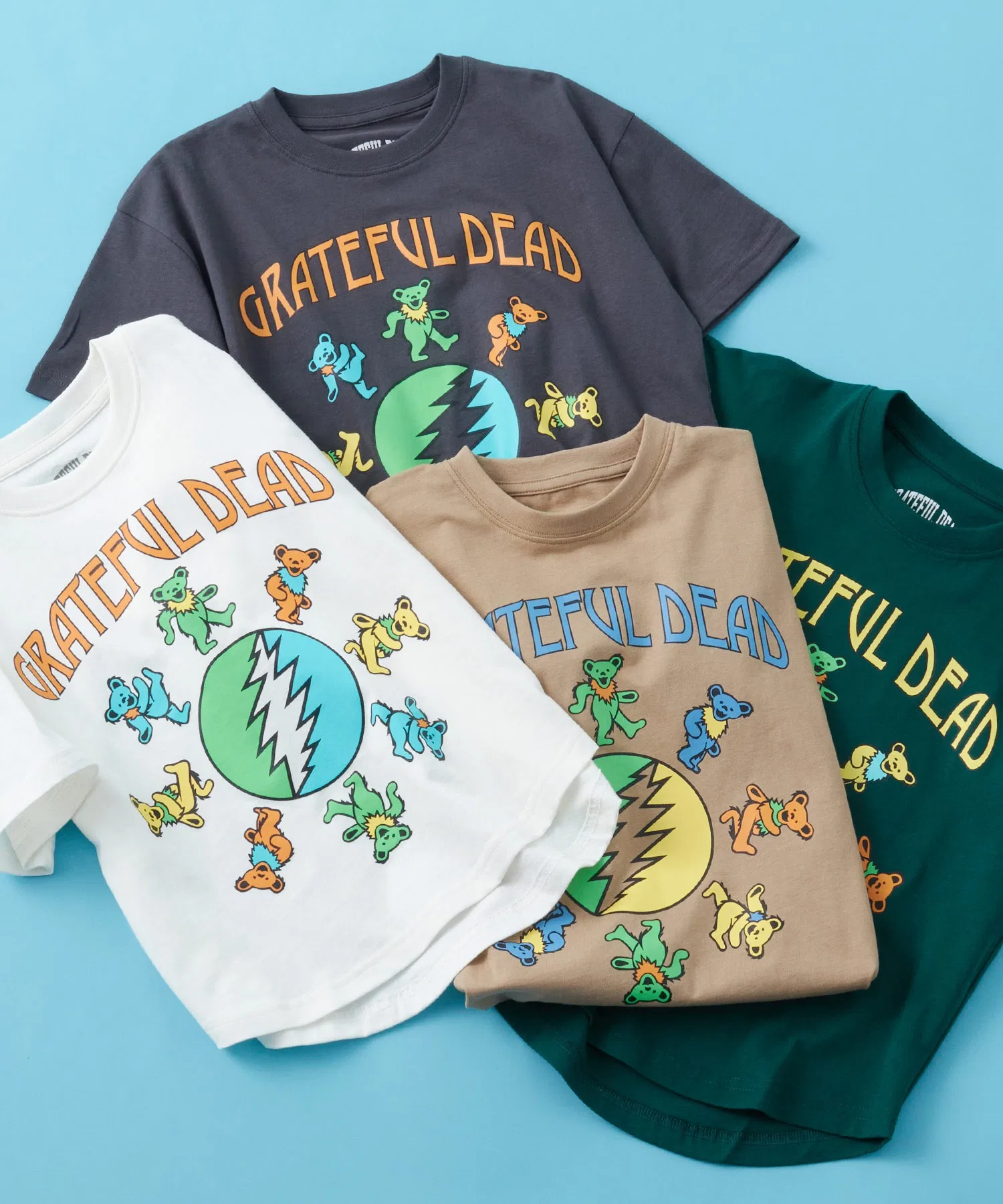 Детская футболка Grateful Dead с принтом Dead Bear — фото 4