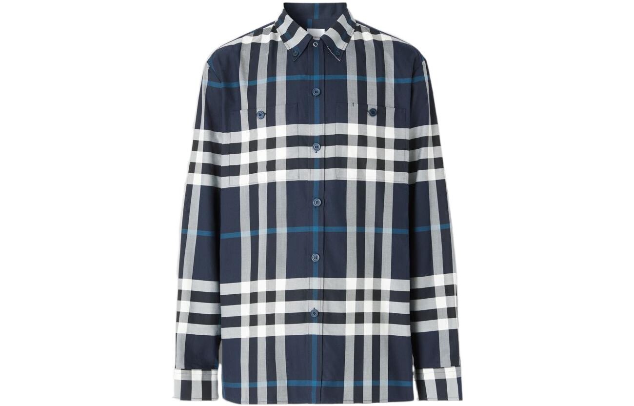

Мужская рубашка Burberry, цвет Blue