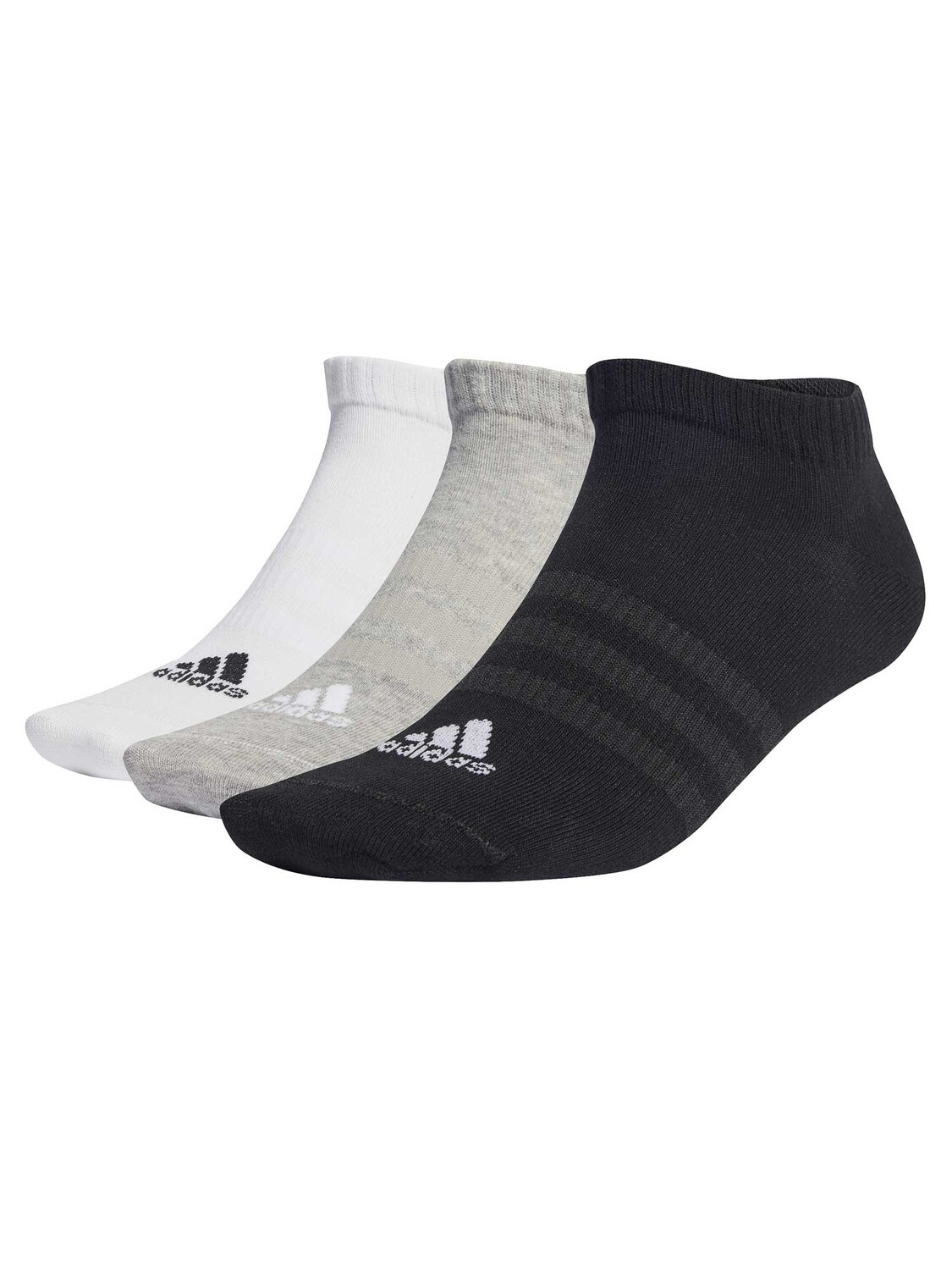 

Носки Adidas Performance Thin and Light Sportswear Low-Cut 3 Pairs, серый