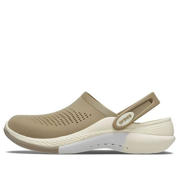 

Кроссовки literide 360 ombre marbled clogs 'khaki bone' Crocs, хаки
