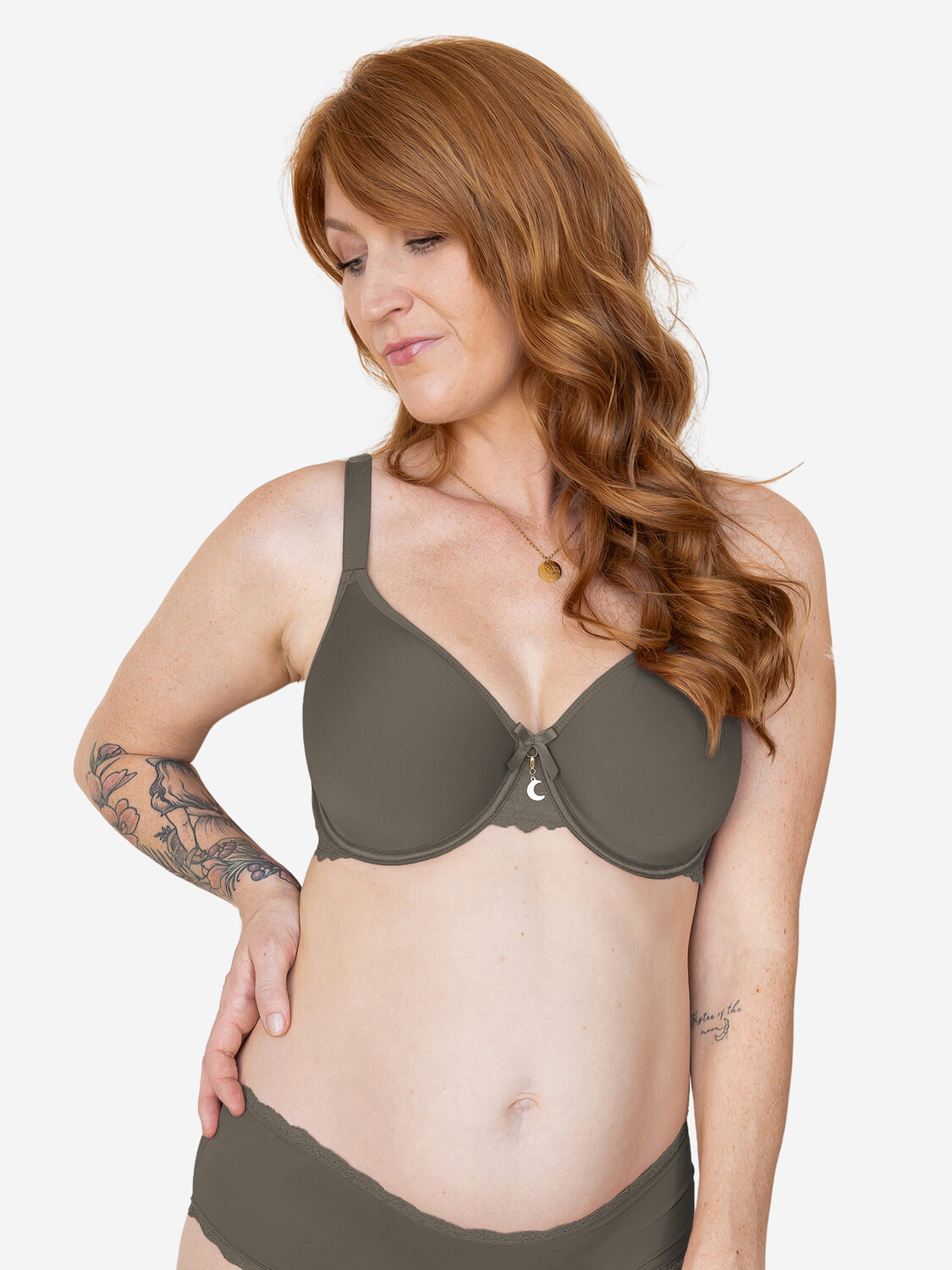 

Бюстгальтер с косточками SugarShape BH Lucy, оливковый