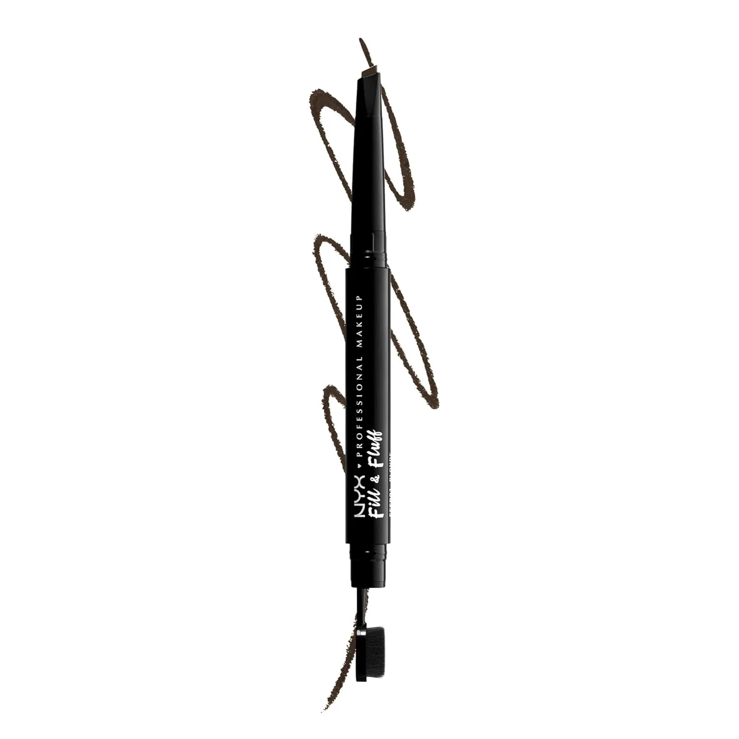 Карандаш-помада для бровей «Fill & Fluff Eyebrow Pomade Pencil» от NYX Professional Makeup Nyx Professional Makeup, Brown