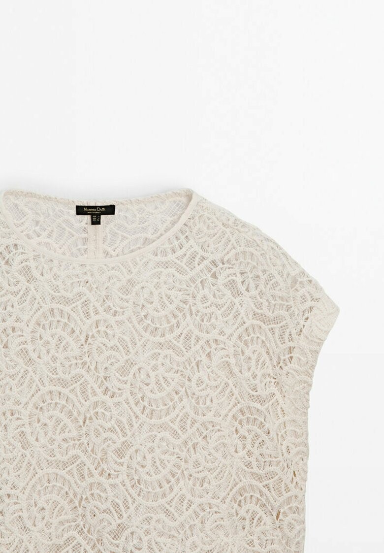 

Блуза Massimo Dutti, бежевый