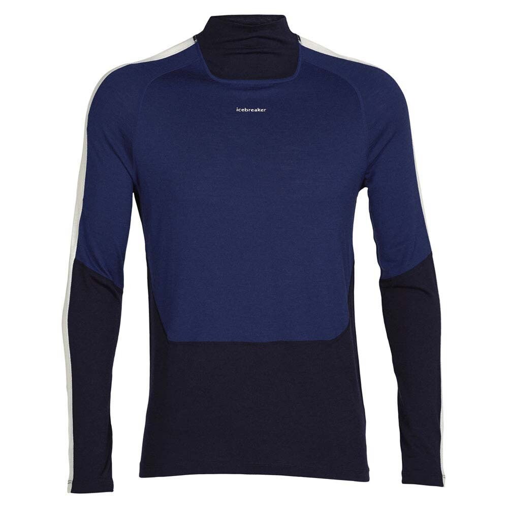 

Футболка с длинным рукавом Icebreaker 200 Sone High Neck Merino, синий