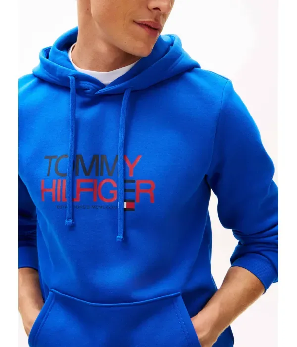 Толстовка BRAND LOVE regular fit Tommy Hilfiger, синий — фото 4