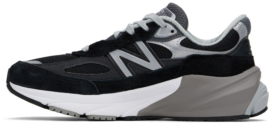 Сделано в США 990v6 Кроссовки New Balance, черный — фото 3