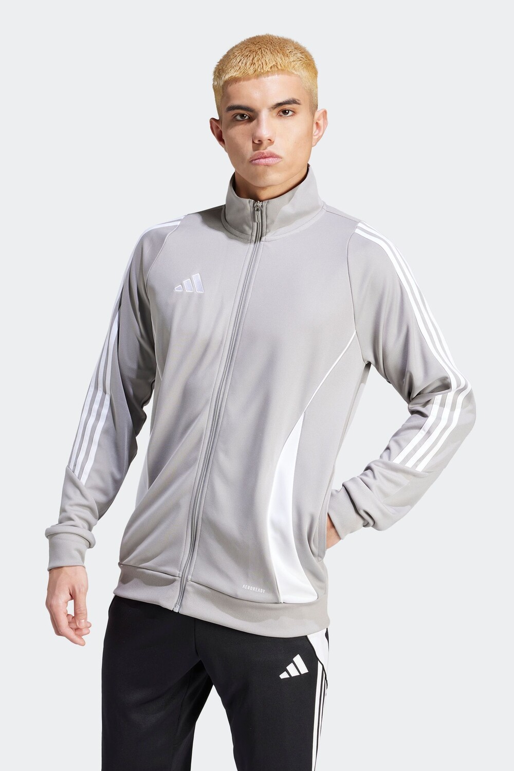 

Куртка тренировочная Tiro 24 track top coat Adidas, серый