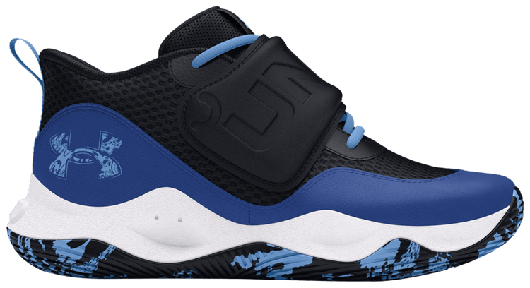 

Кроссовки Under Armour Zone BB 2 GS 'Black Tech Blue', синий