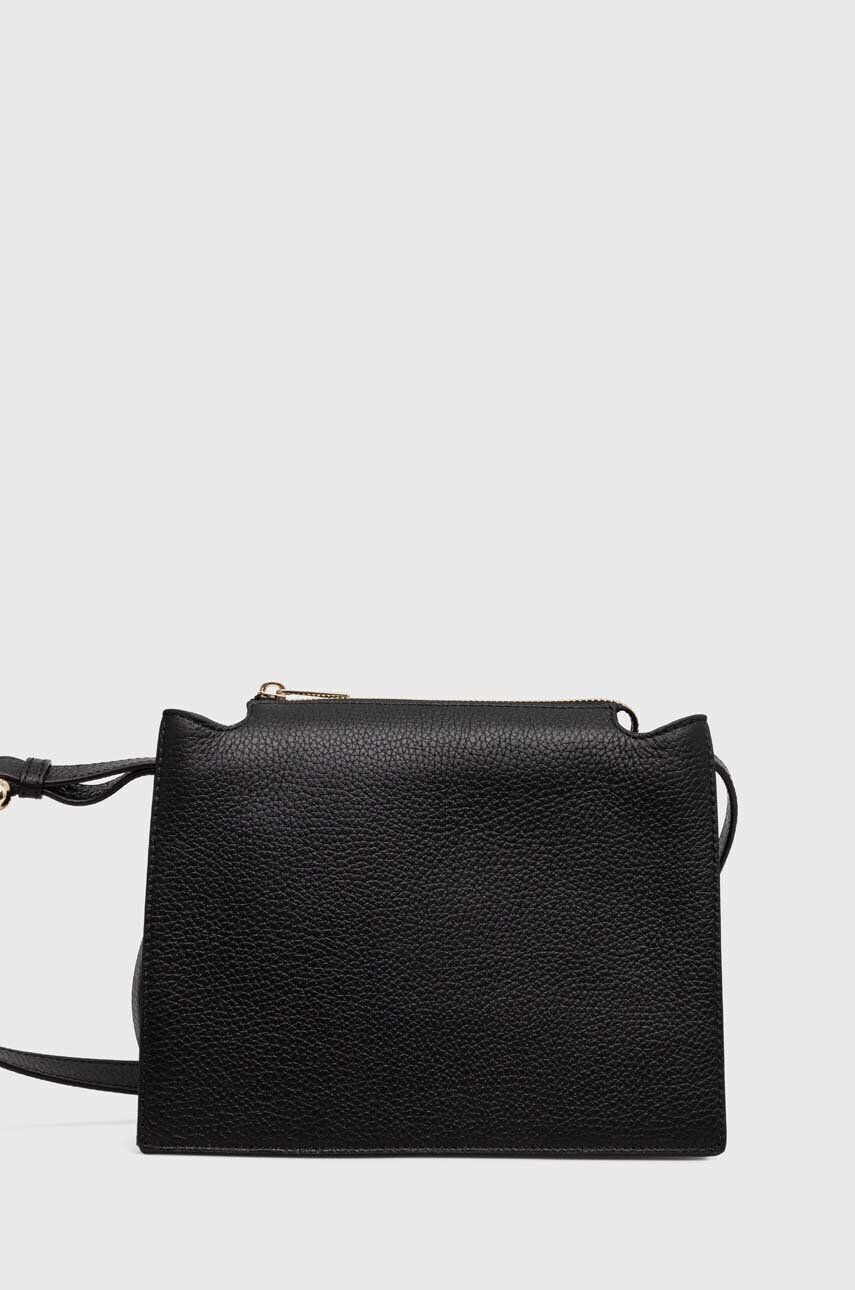 

Кожаная сумочка Furla, черный