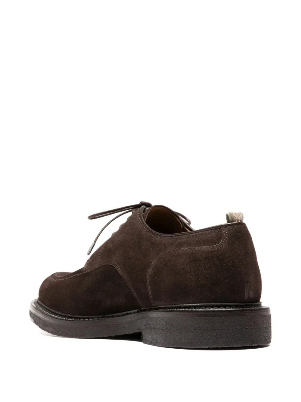Туфли-дерби Aston crepe 003 Officine Creative, коричневый — фото 3