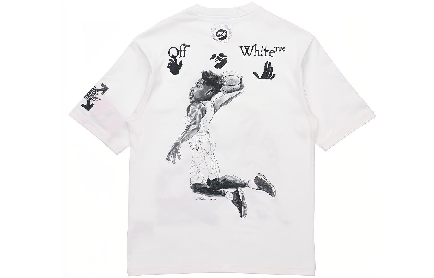 Jordan Футболка OFF WHITE X Mj, азиатский размер S — фото 4