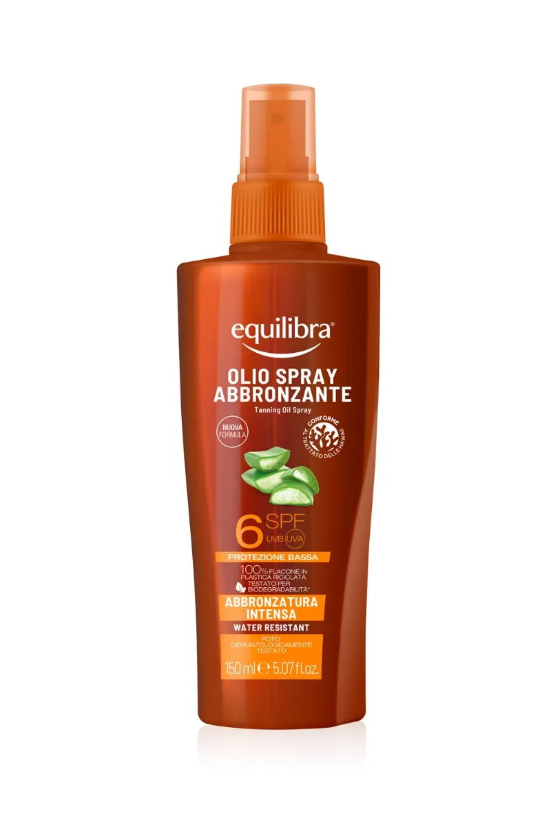

Equilibra Spray Tanning Oil Spf 6 150 мл Закрепление загара