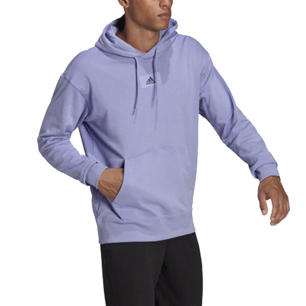 Толстовка Men's adidas Sports Light Blue Purple, синий — фото 4