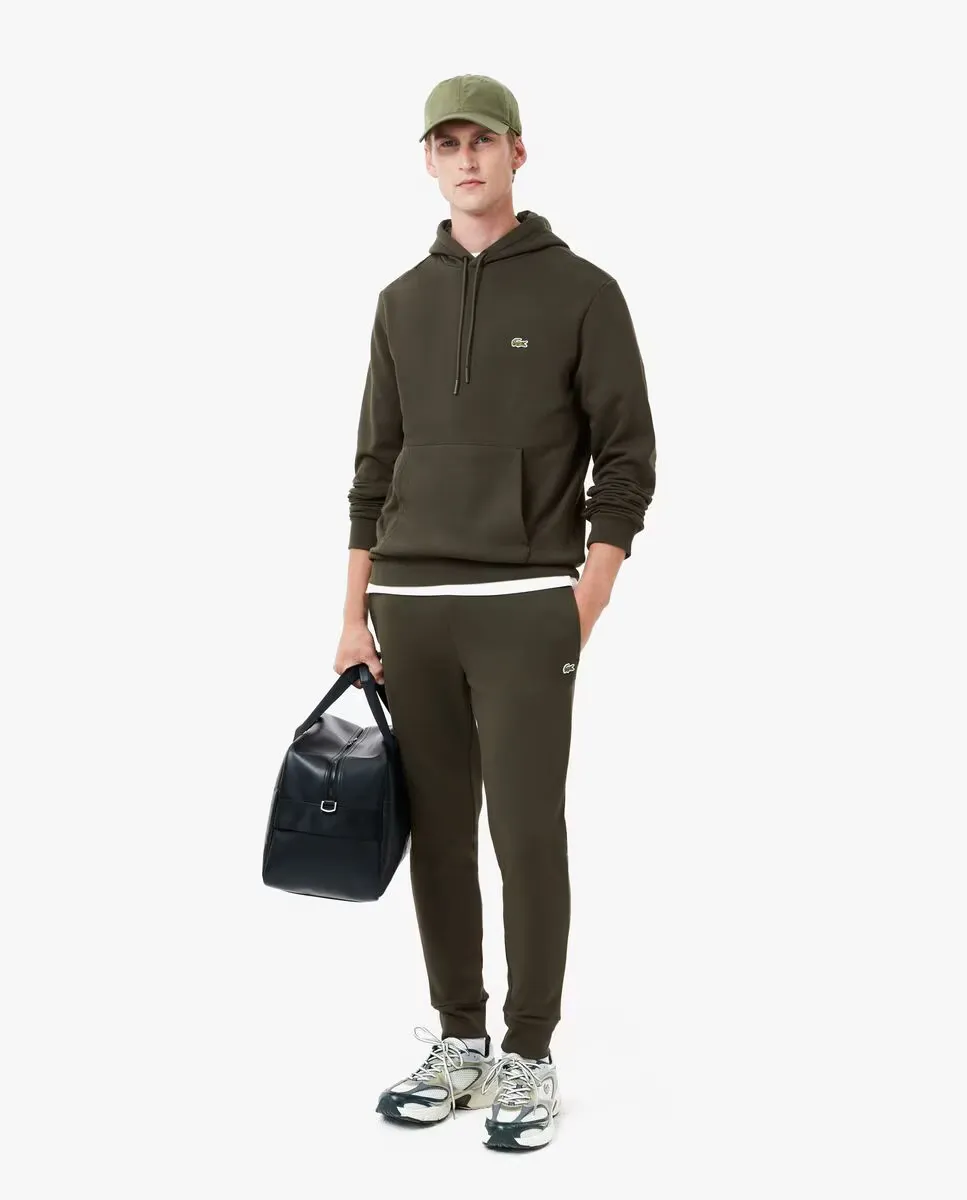 

Мужские спортивные брюки облегающего кроя Lacoste, темно-зеленый