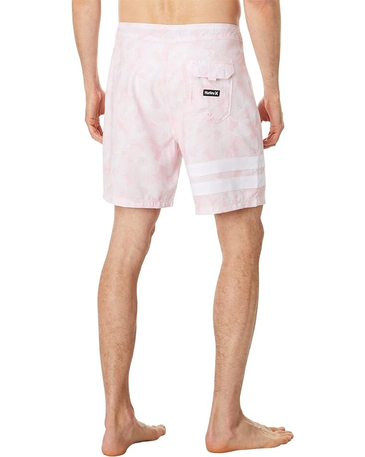 

Шорты для плавания Hurley Block Party 18" Boardshorts, цвет Flamingo