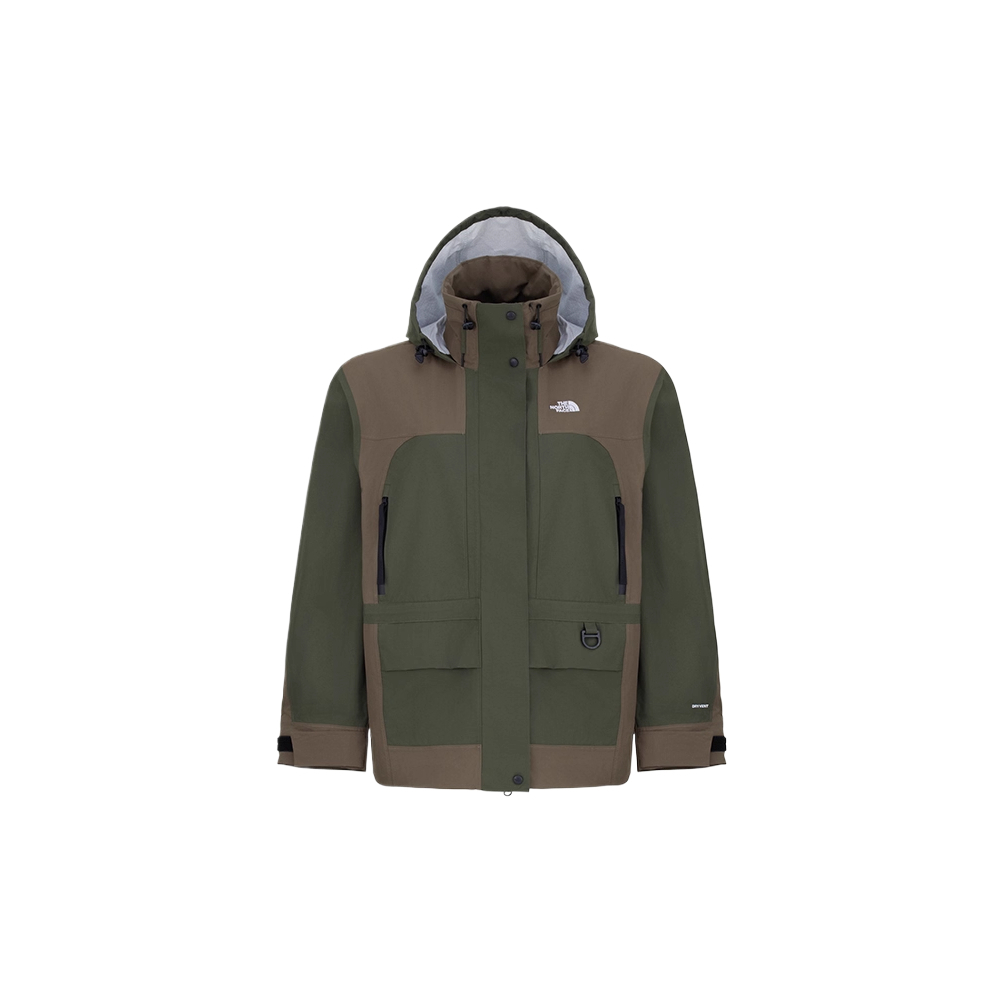 

THE NORTH FACE Городская исследовательская ветровка женская непромокаемая и непродуваемая, 0QP/Ebony Green