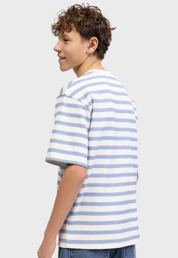 Футболка Tebronko tee boxy fit print t-shirt Redefined Rebel, белый — фото 3