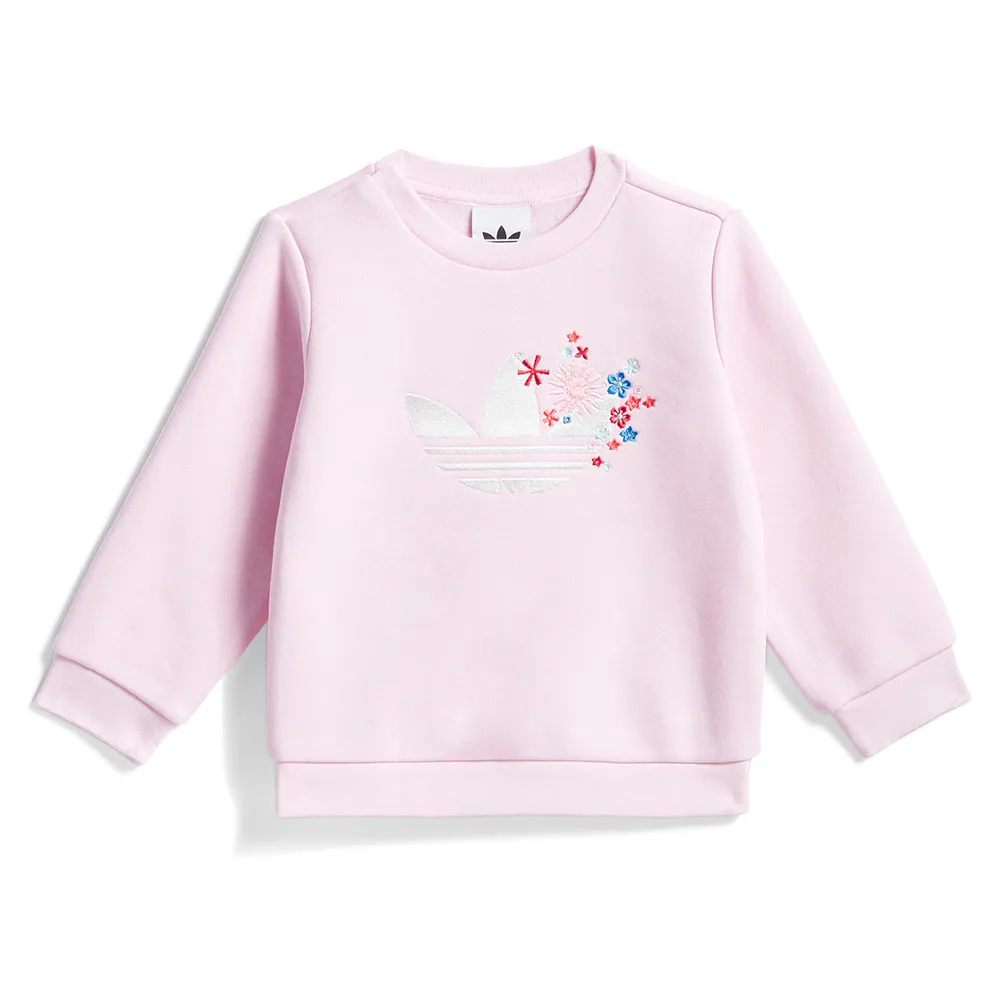 Комплект adidas Originals X Liberty London Crew, розовый — фото 2