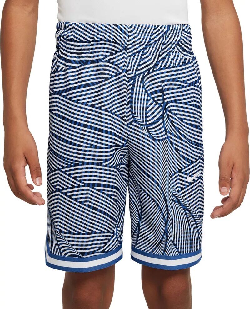 

Баскетбольные шорты Nike Dri-FIT с принтом ДНК для мальчиков