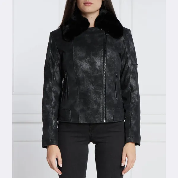 

Куртка стандартного кроя Guess, черный