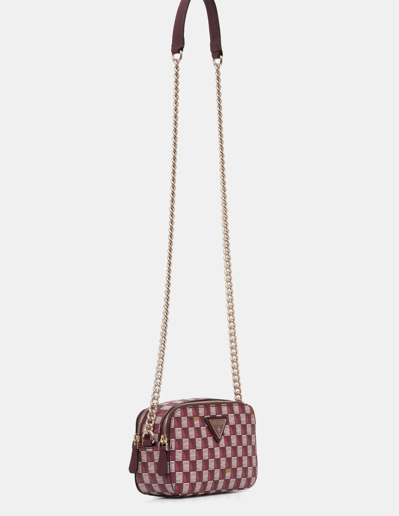 

Сумочка Guess, гранатовый, Красный, Сумочка Guess, гранатовый