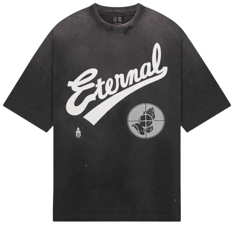 

Футболка SAINT Mxxxxxx x Fear Of God Short-Sleeve T-Shirt 'Black', черный