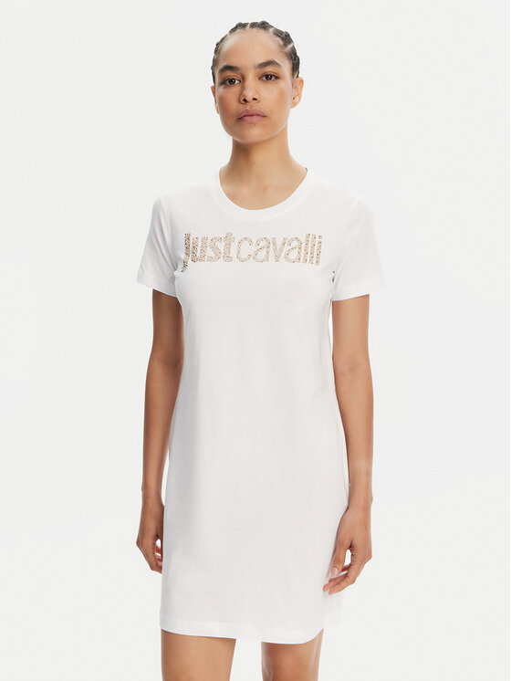 

Платье на каждый день стандартный крой 78PAOE15 Just Cavalli, белый
