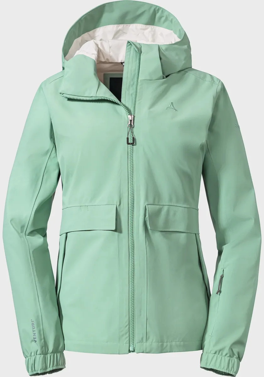 

Уличная куртка Schöffel "Jacket Lausanne L", с капюшоном, зеленый