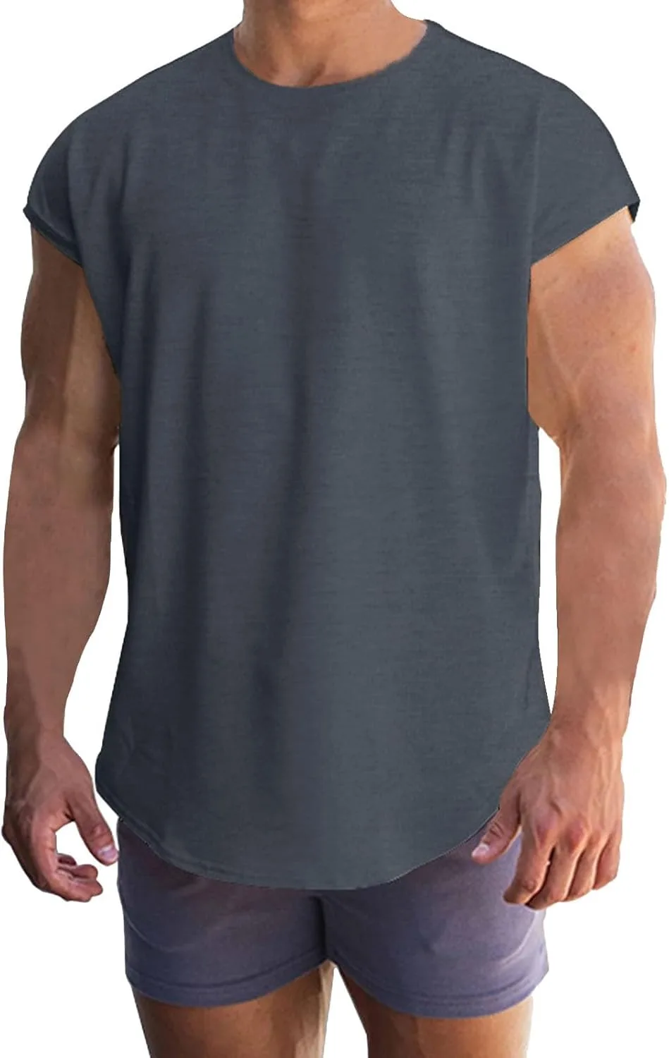 

Футболка с каплевидным вырезом для мужчин Quick Dry для тренировок