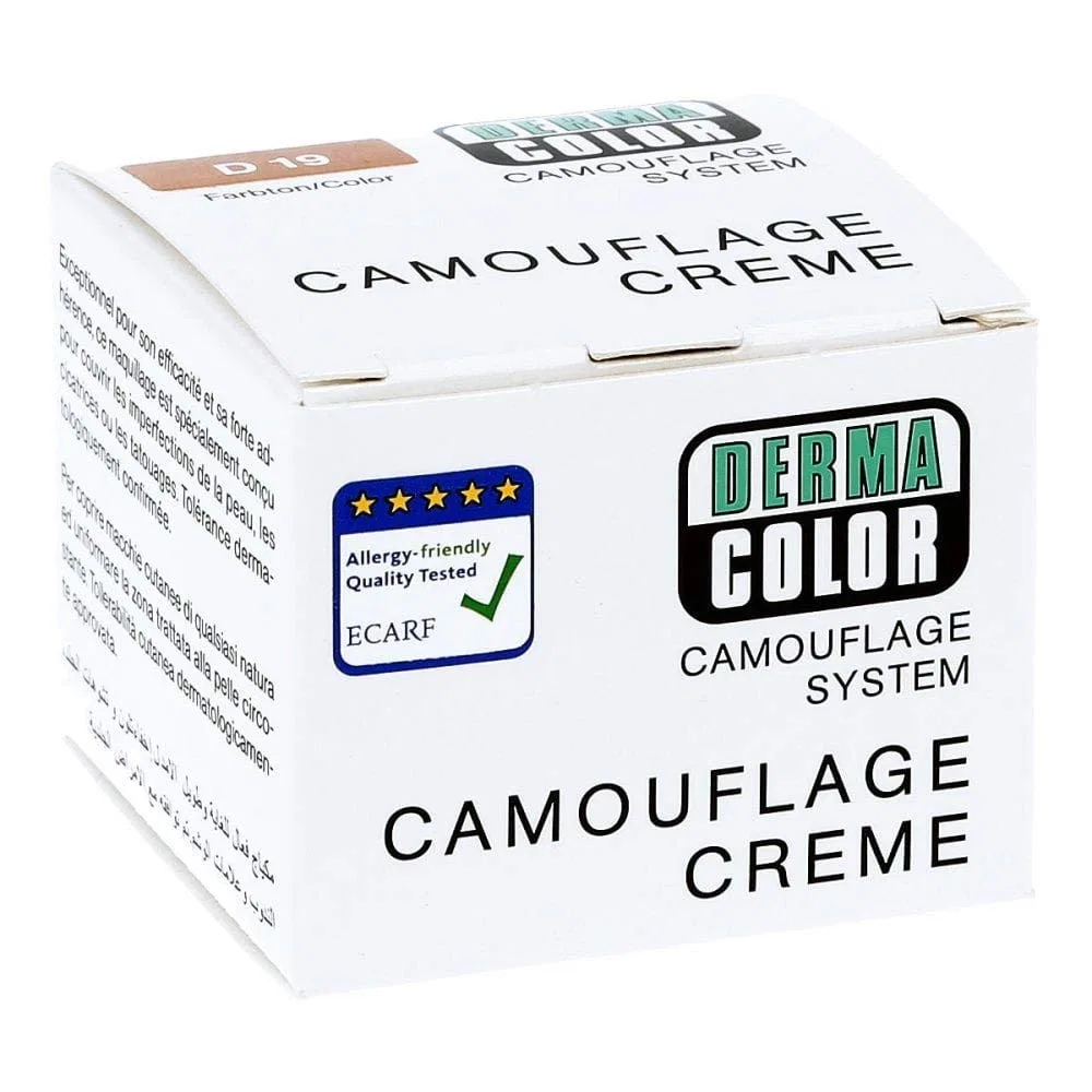 Маска для лица Kryolan — Камуфляжный «Dermacolor Camouflage Cream D19» от