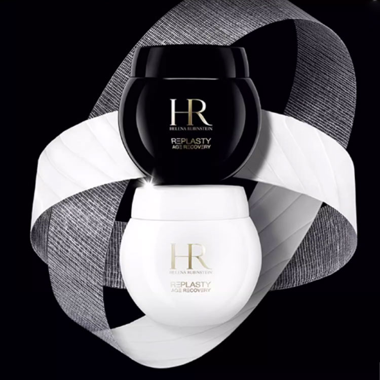 HELENA RUBINSTEIN 520 Limited Black White патчи для ухода за кожей вокруг глаз набор увлажняющий и восстанавливающий 50мл+50мл+15мл — фото 4