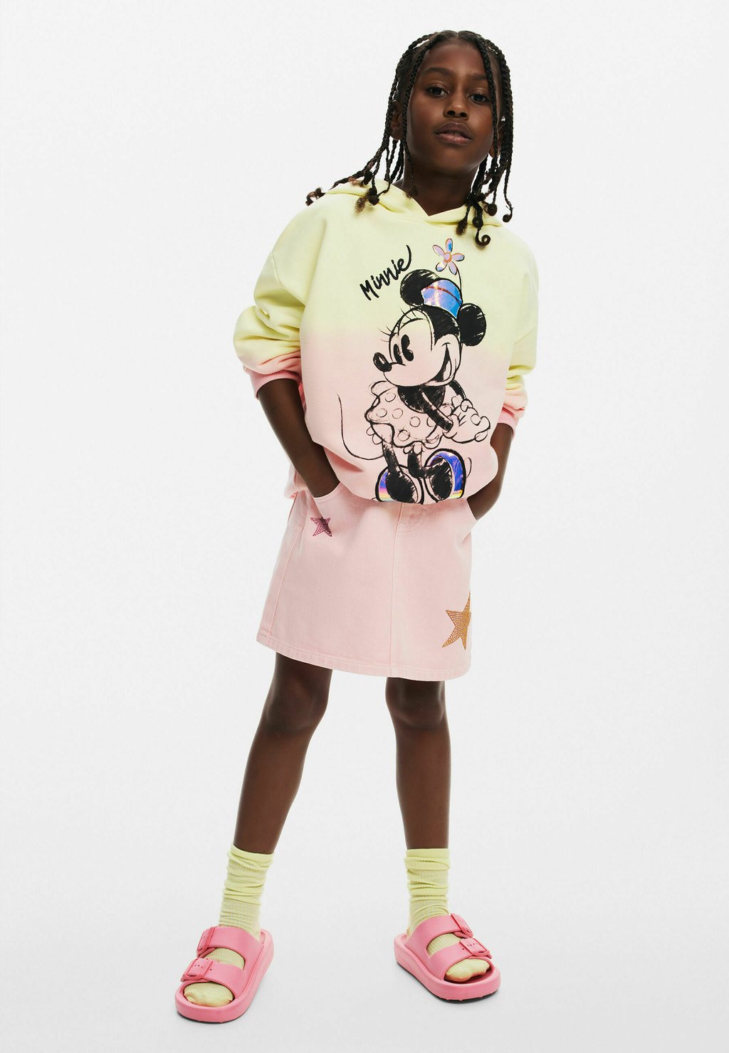 

Толстовка MINNIE MOUSE Desigual, желтый