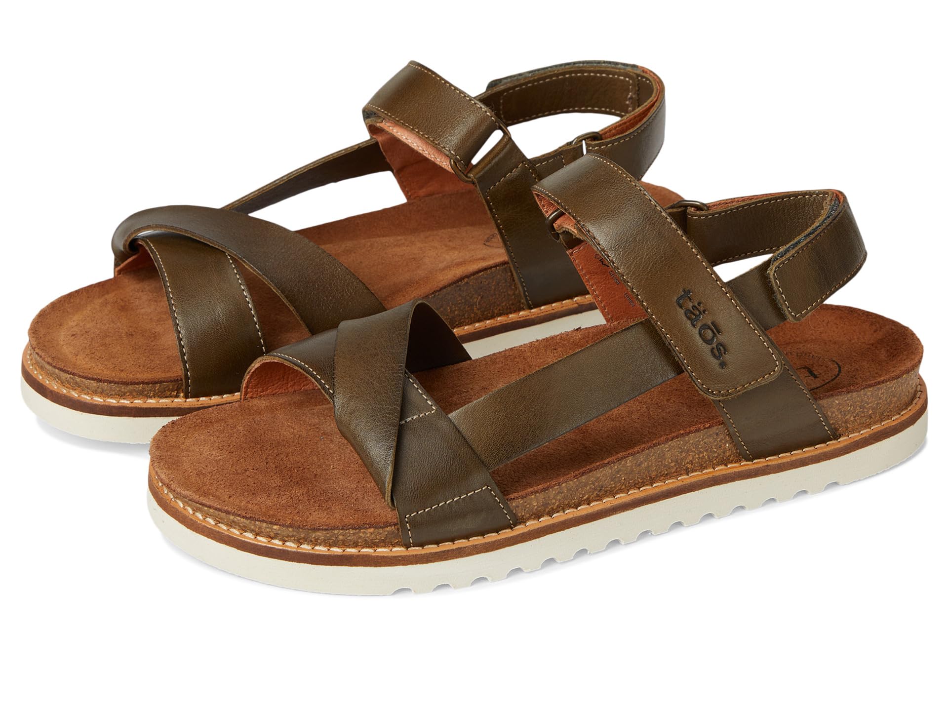 Сандалии Taos Footwear Sideways, оливковый