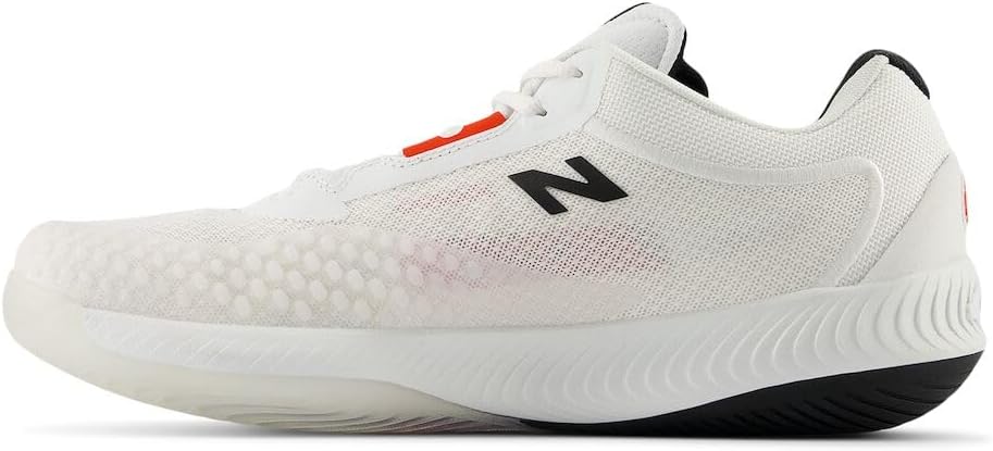 Мужские теннисные кроссовки New Balance FuelCell 996 V6 для жесткого корта, белый/синий/темно-синий — фото 2