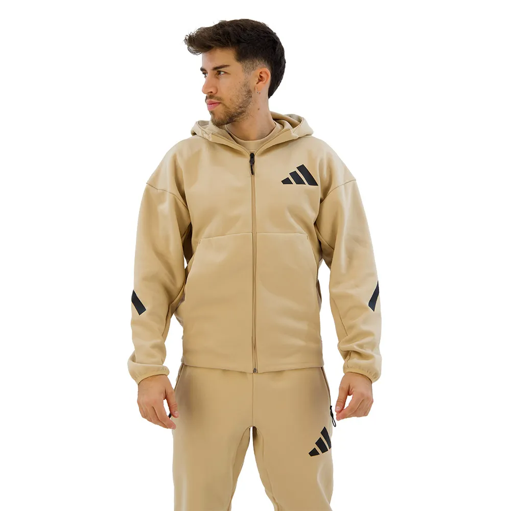 

Толстовка adidas New Z.N.E full zip, бежевый