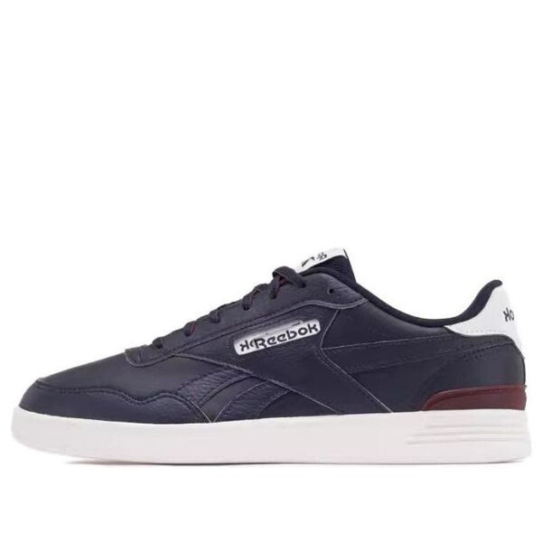 

Кроссовки court advance clip 'victor navy chalk red' Reebok, синий