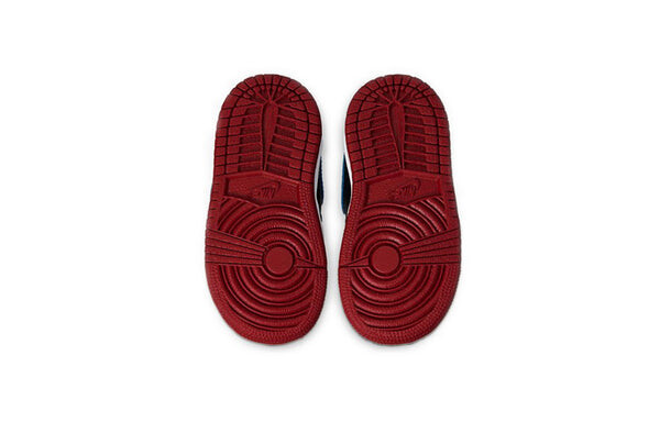 Кроссовки 1 ретро высокие og Air Jordan, черный — фото 4